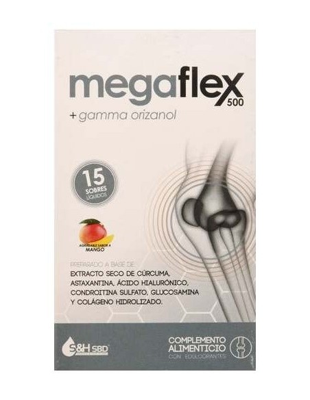 Megaflex 500 14Sbrs. Liquidos de Science & Health Sbd