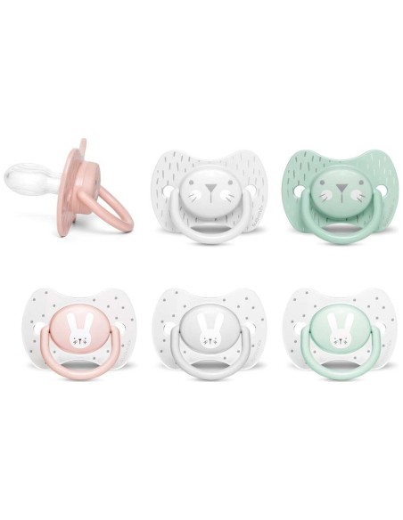 Chupete Premium Sili Fisio +18M 1 Un de Suavinex