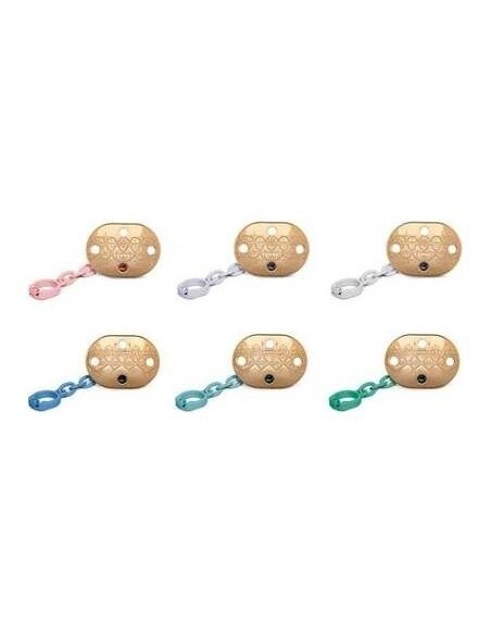 Broche Sujeta Chupe Pinza Redon Prem C/Cadena +0M de Suavinex