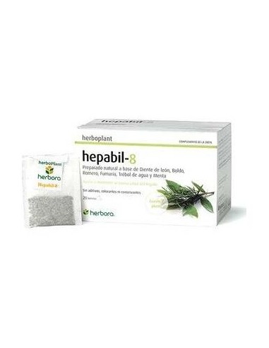 Inf.Herboplant Hepabil Nº 8 20Sbrs de Herbora