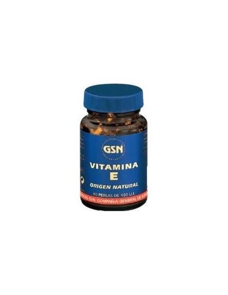 Vitamina E Natural 40Perlas de Gsn