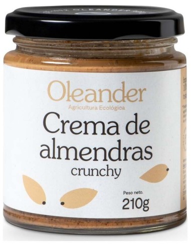 Crema De Almendra Crunchy 210Gr. de Oleander