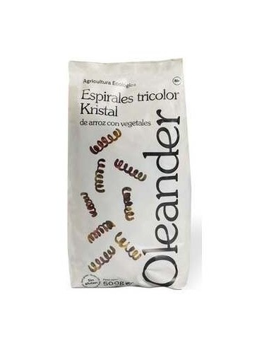 Espirales Tricolor de Arroz 500G de Oleander