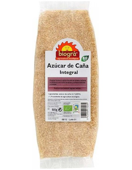 Azucar Demerara Integral Comercio Justo 500Gr. Eco de Biogra