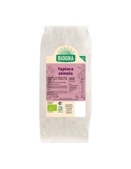 Tapioca Semola 500Gr. Bio de Biogra