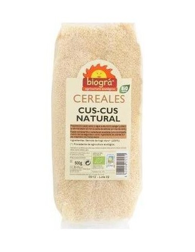 Cuscus Natural 500 Gramos Bio Biogra