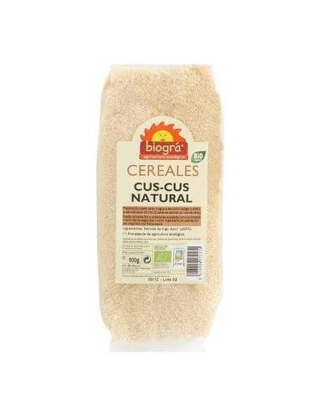 Cuscus Natural 500 Gr Bio de Biogra