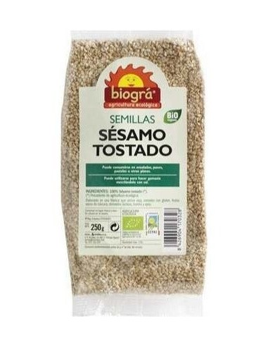 Sesamo Tostado 500Gr. Bio de Biogra