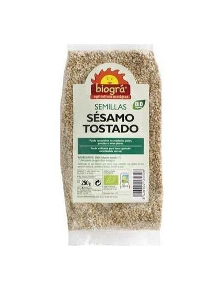 Sesamo Tostado 500Gr. Bio de Biogra