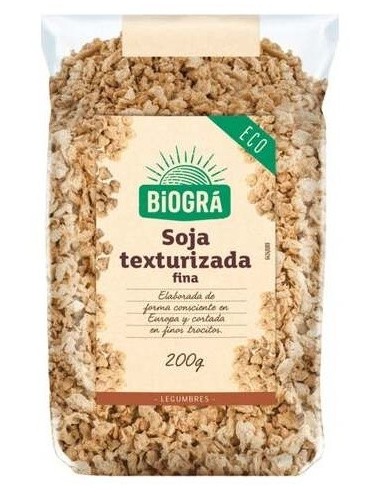 Soja Texturizada Fina 200Gr. Bio de Biogra