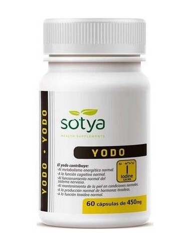 Yodo 450Mg 60 Capsulas de Sotya