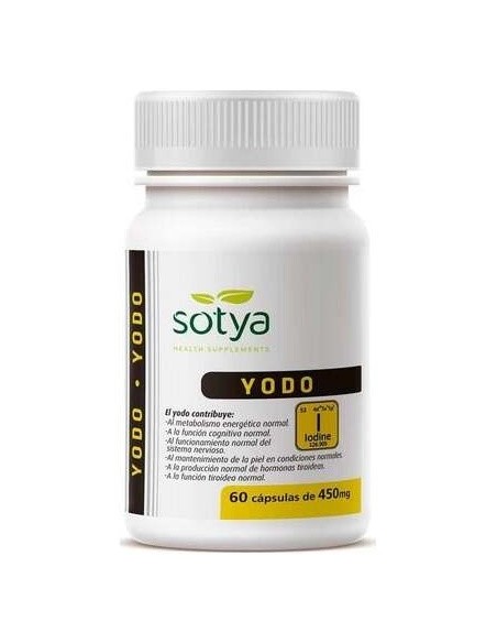 Yodo 450Mg 60 Capsulas de Sotya