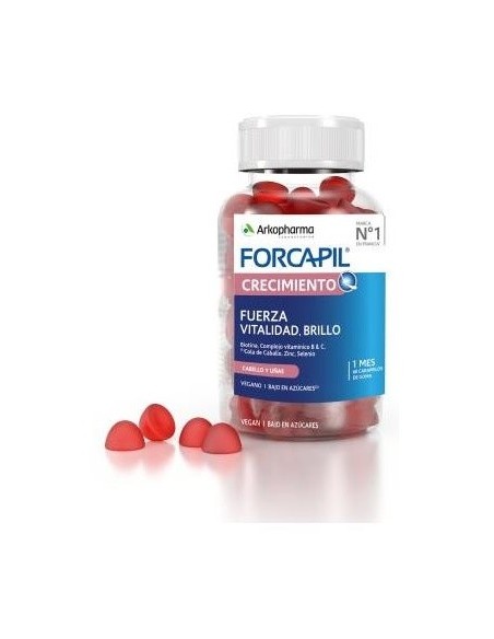 Forcapil Crecimiento 60 Gummis de Arkopharma