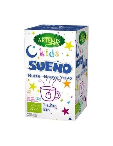 Kids Sueño Tisana 20Bolsitas. Bio de Artemis Bio