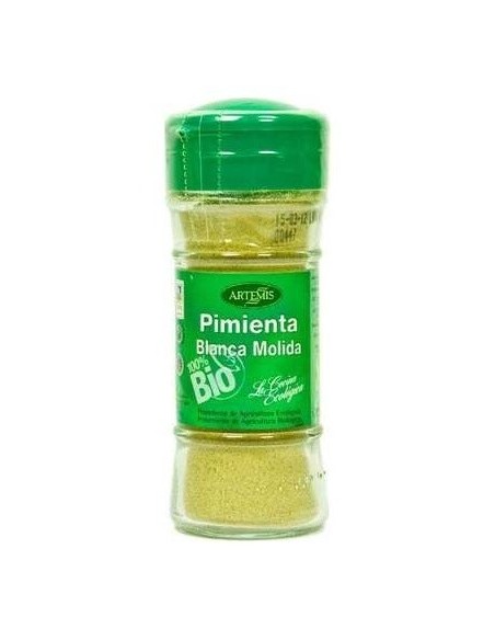 Pimienta Blanca Molida Especia 40 Gr Bio de Artemis Bio