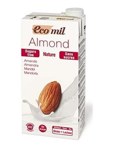 Ecomil Bebida De Almendras Nature 1Lt  Bio S/A de Almond