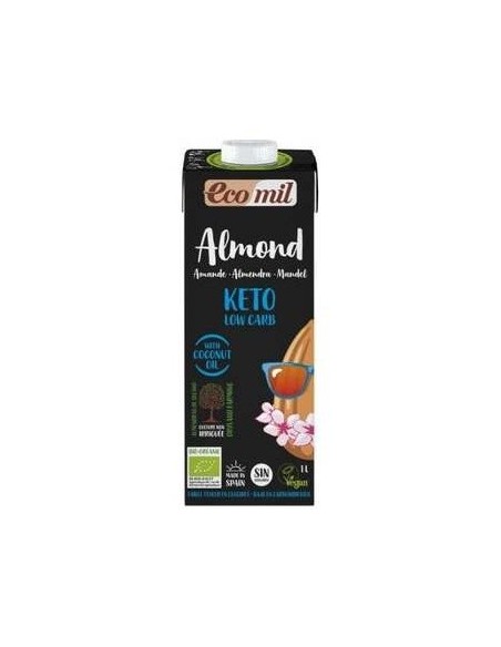 Bebida Almond Nature Keto Bio 1 L de Ecomil