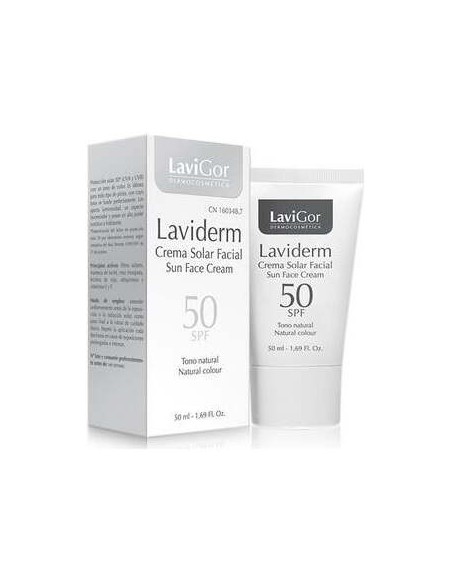 Laviderm Crema Solar Facial Spf 50+ Color (Soleil) 50 Ml de Lavigor