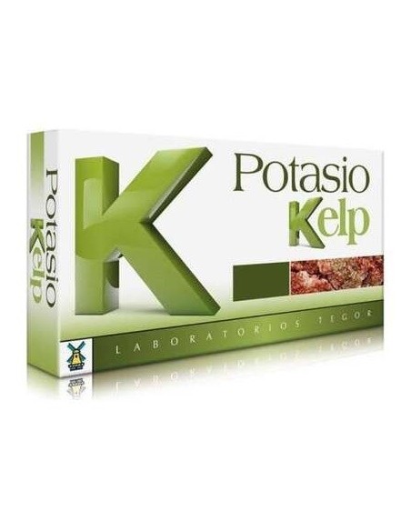Potasio Kelp 40 Capsulas de Tegor
