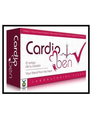 Cardioben 60 Capsulas de Tegor