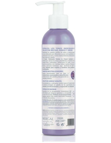 Matizador Violeta Cc Cream 200Ml. de Cleare Institute