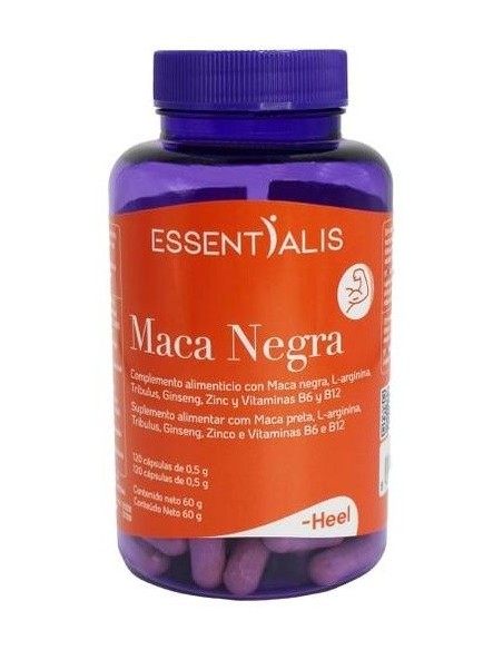 Essentialis Maca Negra 120 Cap. de Heel