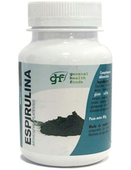 Espirulina 400mg 200 comprimidos GHF