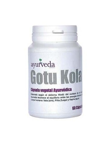 Gotukola 60 Cápsulas  Ayurveda Autentico