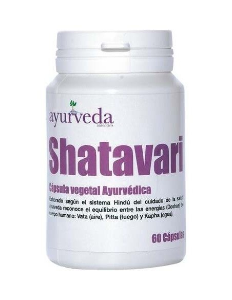 Shatavari 60 Cápsulas  Ayurveda Autentico