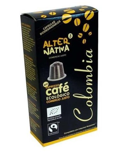 Cafe Colombia 10Capsulas Cafe Biodegradable Eco de Alternativa 3