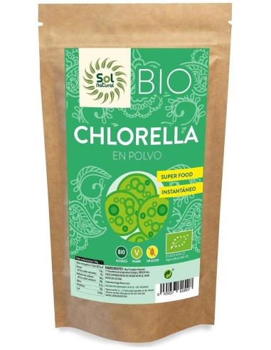 Chlorella Polvo 125Gr. Bio de Solnatural