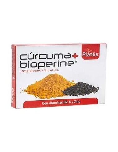 Curcuma+Bioperine Plantis Caja de Artesania