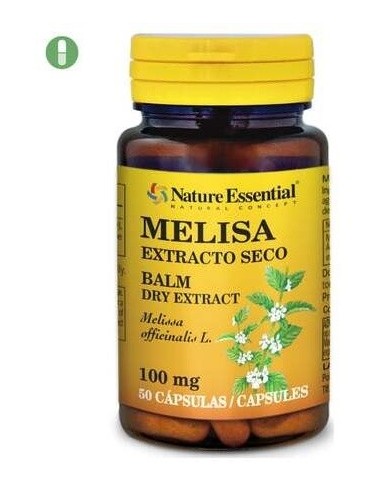 Melisa 100Mg (Ext. Seco) 50Cap. de Nature Essential