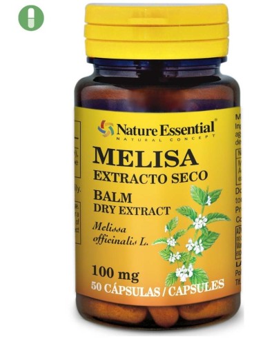 Melisa 100Mg (Ext. Seco) 50Cap. de Nature Essential