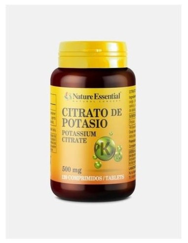 Citrato De Potasio 500Mg 120Comp. de Nature Essential