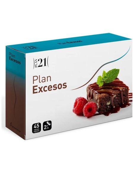 Plan Excesos 45 Cápsulas Vegetales de Plameca