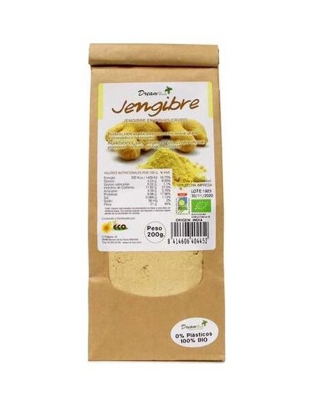 Jengibre Polvo 150+50Gr. Bio de Dream Foods