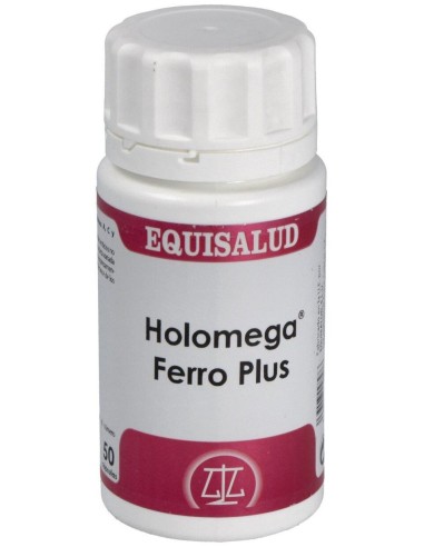 Holomega Ferro Plus 50Cap. de Equisalud