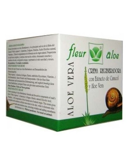 Crema Regeneradora Ext. Caracol Y Aloe 50Ml. de Fleuraloe