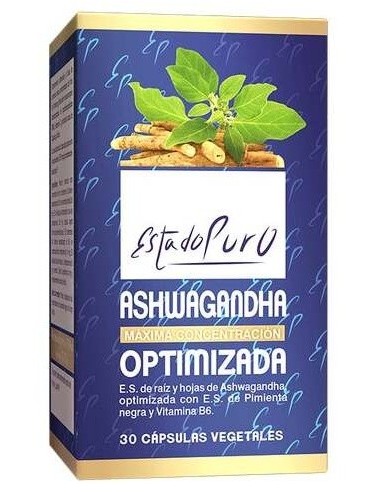 Estado Puro Ashwandha Optimizada 30 Vcaps De Tongil