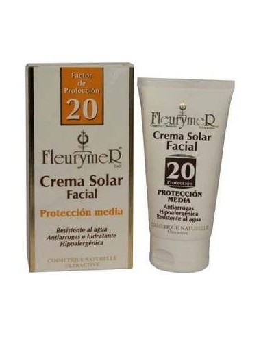 Crema Solar Facial Spf-20 Tubo 80Ml. de Fleurymer