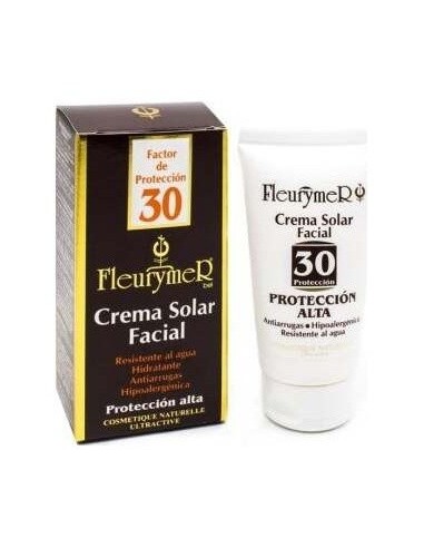 Crema Solar Facial Spf-30 Tubo  de Fleurymer