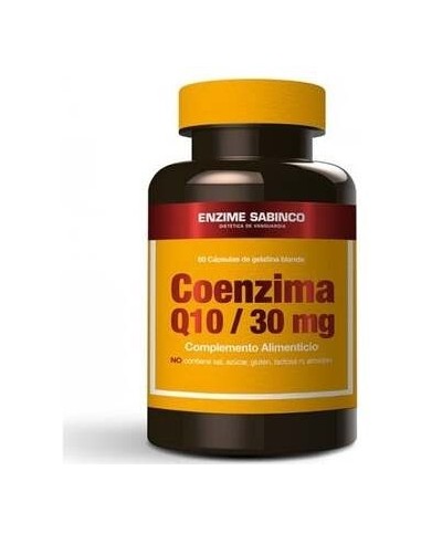 Coenzima Q10 30Mg. 60Perlas de Enzime - Sabinco
