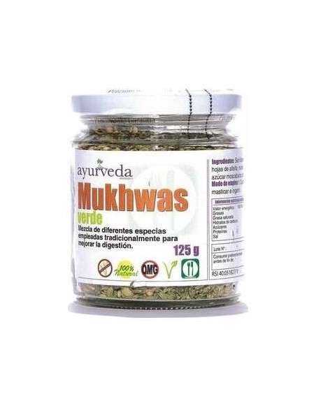 Mukwas Verde 125 Gramos Ayurveda Autentico
