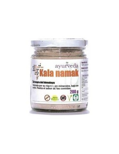 Sal Kala Namak 200 Gramos Ayurveda Autentico