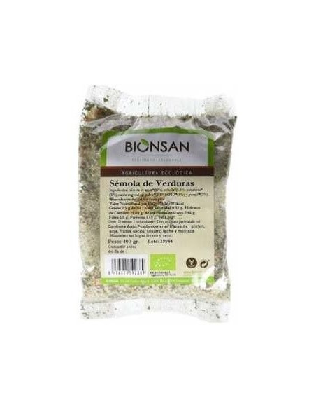 Semola De Verduras 400Gr.Eco de Bionsan