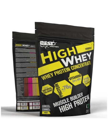 Proteína De Suero High Whey Choco Blanco 2000Gr. de Best Protein