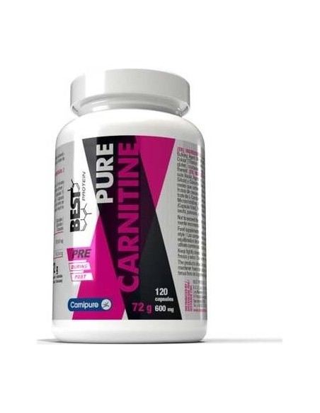 Pure Carnitine 120Cap. de Best Protein