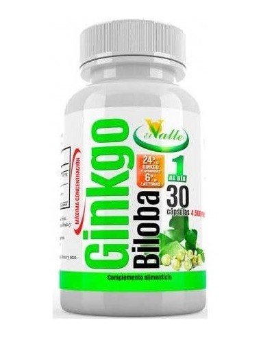 Ginkgo Biloba 30Cap. de El Valle