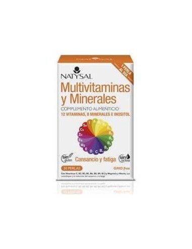 Multivitaminas Y Minerales 30Cap. de Natysal